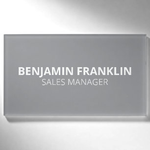 Custom Business Employee Professional Name Tag Pin