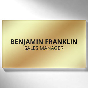 Custom Business Employee Professional Name Tag Pin