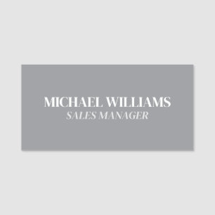 Custom Business Employee Professional Name Tag Pin
