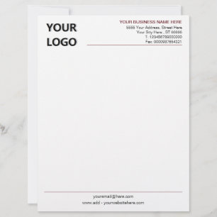 Custom Business Letterhead