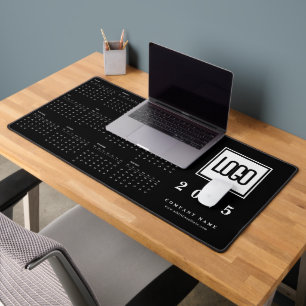 Custom Business Logo 2025 Calendar Desk Mat