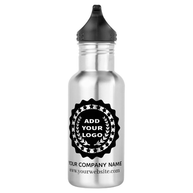 Custom Business Logo 532 Ml Water Bottle (Right)