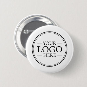 Custom Business Logo 6 Cm Round Badge
