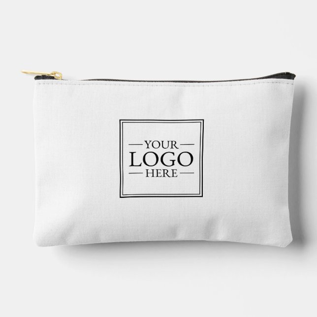 Custom Business Logo Accessory Pouch (Front)