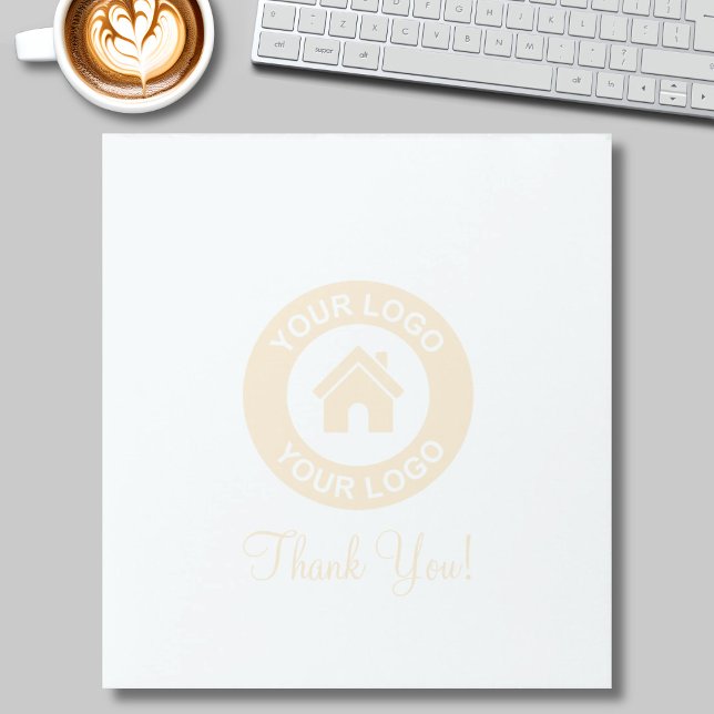 Custom Business Logo And Message Notepad (Creator Uploaded)