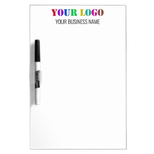 Custom Business Logo and Name Dry Erase Board