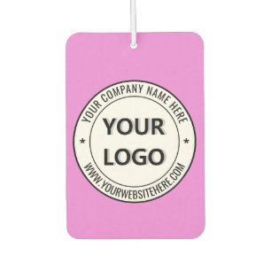 Custom Business Logo and Text Air Freshener