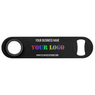 Custom Business Logo and Text Promotional Bar Key