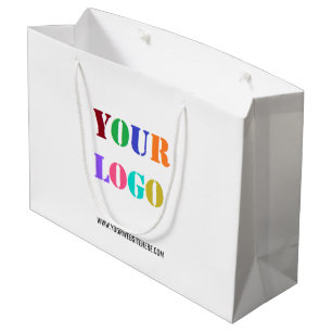 Custom Business Logo and Text Promotional Gift Bag
