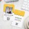 Custom Business Logo Basic Barcode Employee Photo