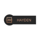 Custom Business Logo Basic Employee Staff Name