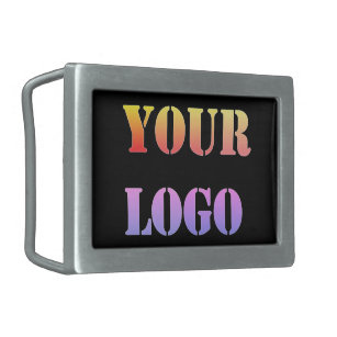 Custom Business Logo Belt Buckle - Choose Colours