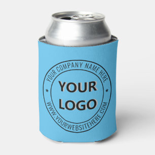 Custom Business Logo Branded Can Cooler Example