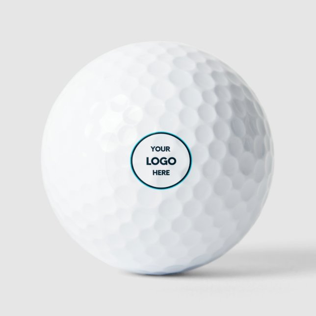Custom  Business Logo Branded Golf Balls (Front)