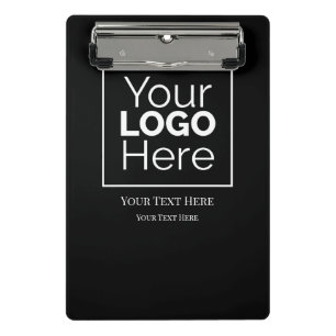Custom Business Logo Branded Professional Mini Clipboard