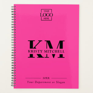Custom Business Logo & Branding Monogram Initials Planner