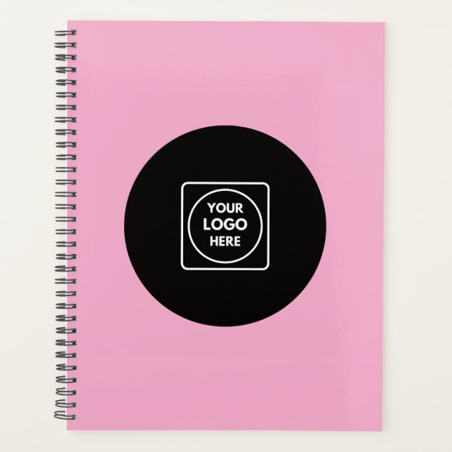 Custom Business Logo Branding Planner 2026 (Front)