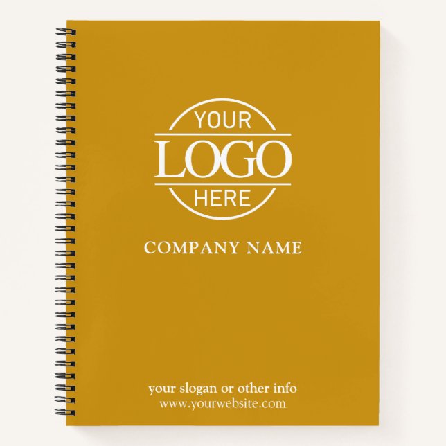 Custom Business Logo & Branding Promotional Gift N Notebook (Front)