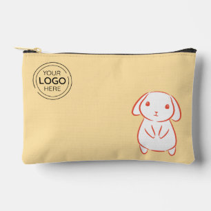 Custom Business Logo Bunny Accessory Pouch