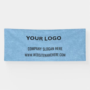 Custom Business Logo Business Name & Slogan Banner