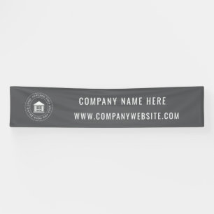 Custom Business Logo Business Name & Slogan Banner