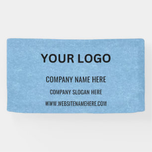 Custom Business Logo Business Name & Slogan Banner