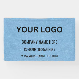Custom Business Logo Business Name & Slogan Banner