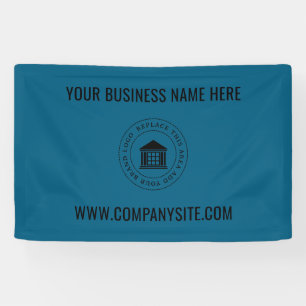 Custom Business Logo Business Name & Slogan Cust Banner