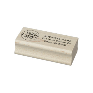 Custom Business Logo Cashiers Office Custom Rubber Stamp