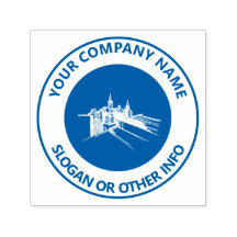 Custom Business Logo City Blue