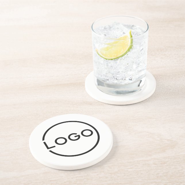 Custom Business Logo Coaster (Side)