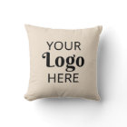 Custom Business Logo Company Branding Beige