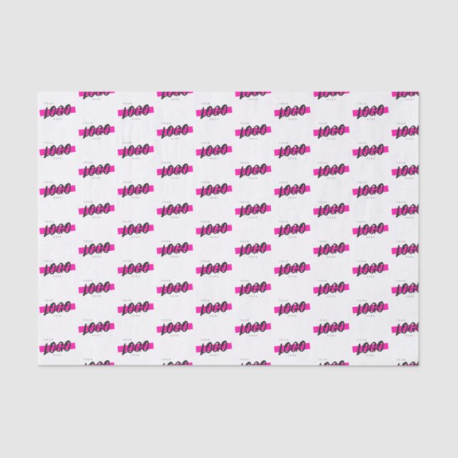 Custom Business Logo Company Corporate Packaging Tissue Paper (Front)
