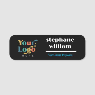 Custom Business Logo Company Employee Name Tag