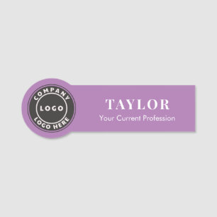 Custom Business Logo Company Employee Name Tag