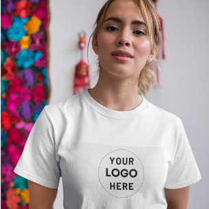 Custom Business Logo   Company Employee Staff T-Shirt