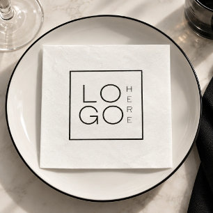 Custom Business Logo Company Event Minimalist Napkin