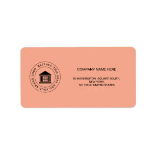 Custom Business Logo   Company Name  Label