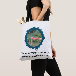 Custom Business Logo Company Professional Themed Tote Bag