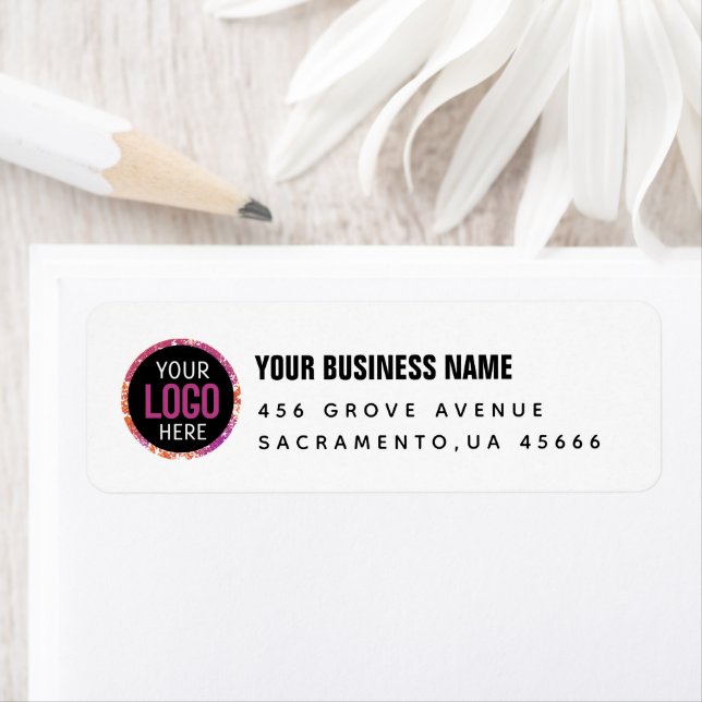 Custom Business Logo  Company Return Address  (Insitu)