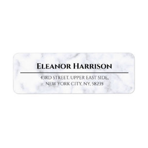 Custom Business Logo Company Return Address Label