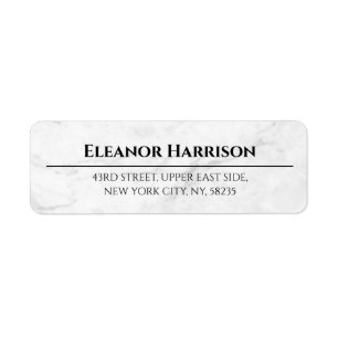Custom Business Logo Company Return Address Label