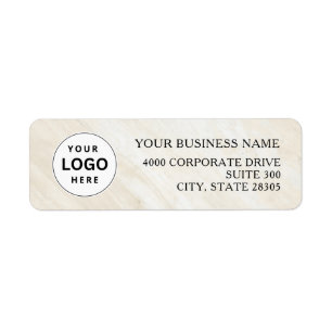 Custom Business Logo Company Return Address Label