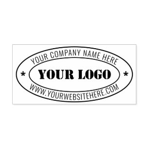Custom Business Logo Company Stamp Personalised 