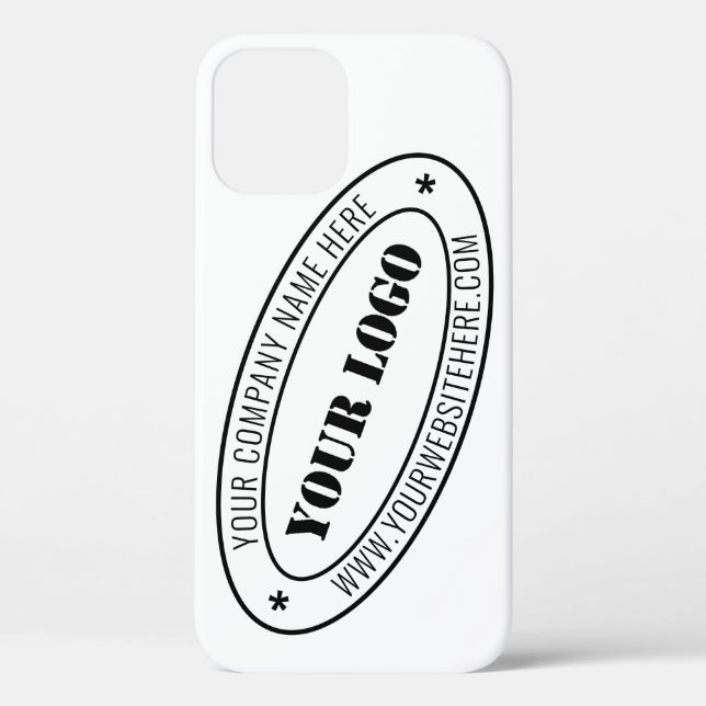 Custom Business Logo Company Stamp - Personalised  Case-Mate iPhone Case (Back)
