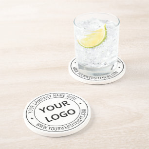 Custom Business Logo Company Stamp - Personalised Coaster