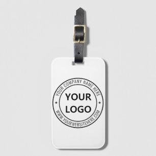 Custom Business Logo Company Stamp - Personalised Luggage Tag
