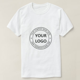 Custom Business Logo Company Stamp Personalised   T-Shirt