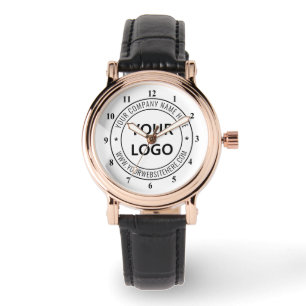 Custom Business Logo Company Stamp Personalised  Watch