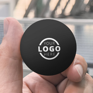 Custom Business Logo Corporate Black Ping Pong Ball